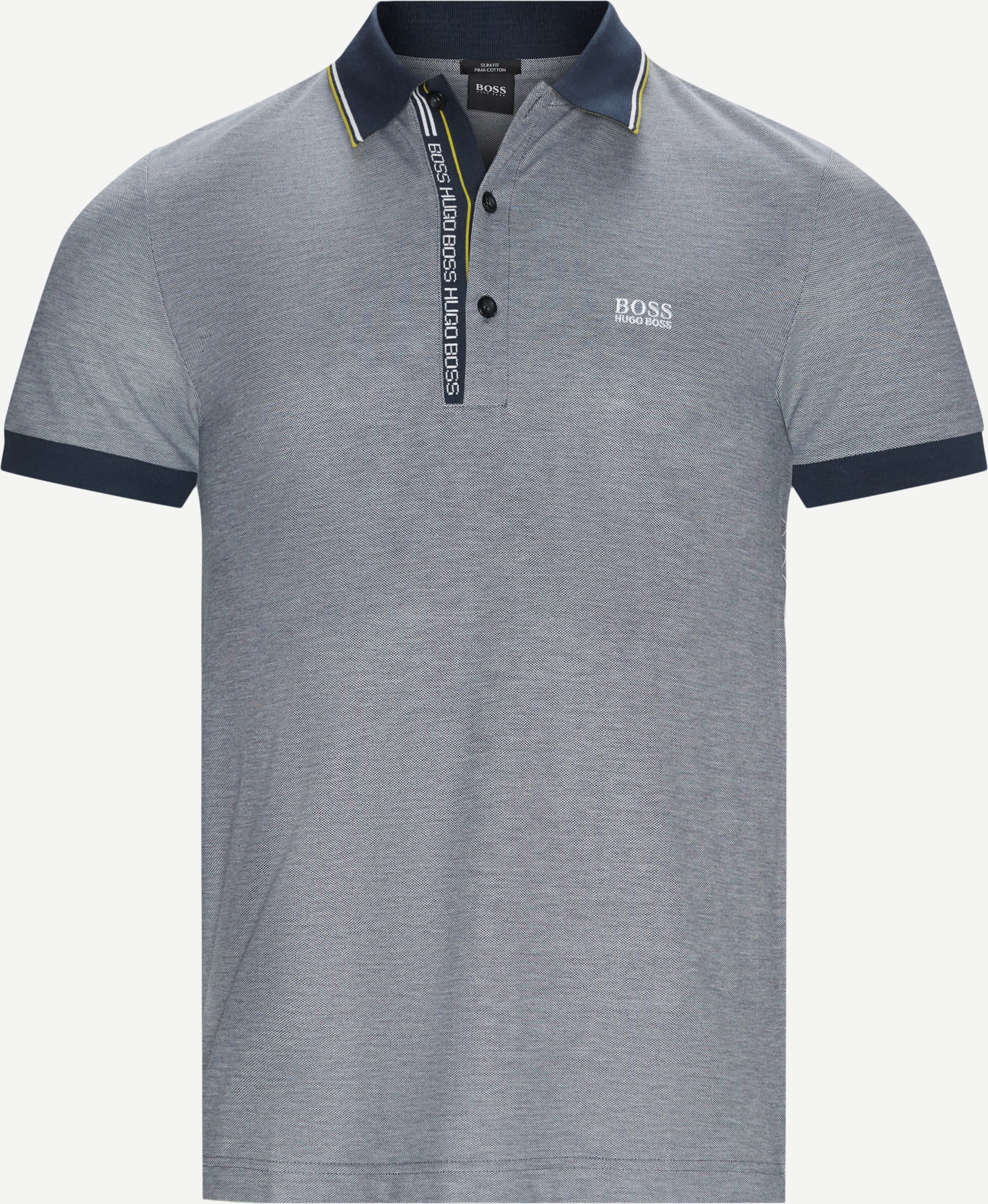 Paule4 Polo - T-shirts - Slim fit - Blå