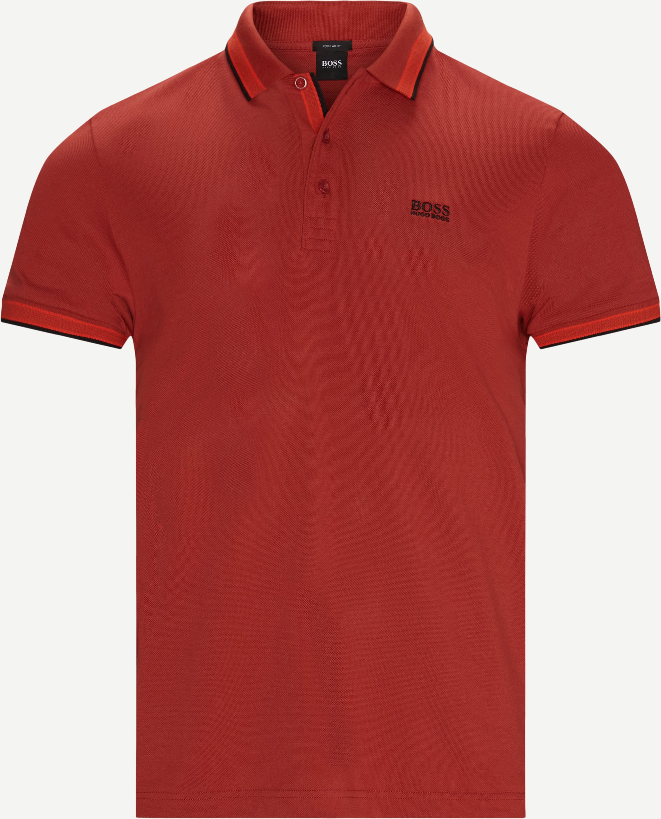 Paddy Polo T-Shirt - T-shirts - Regular fit - Red