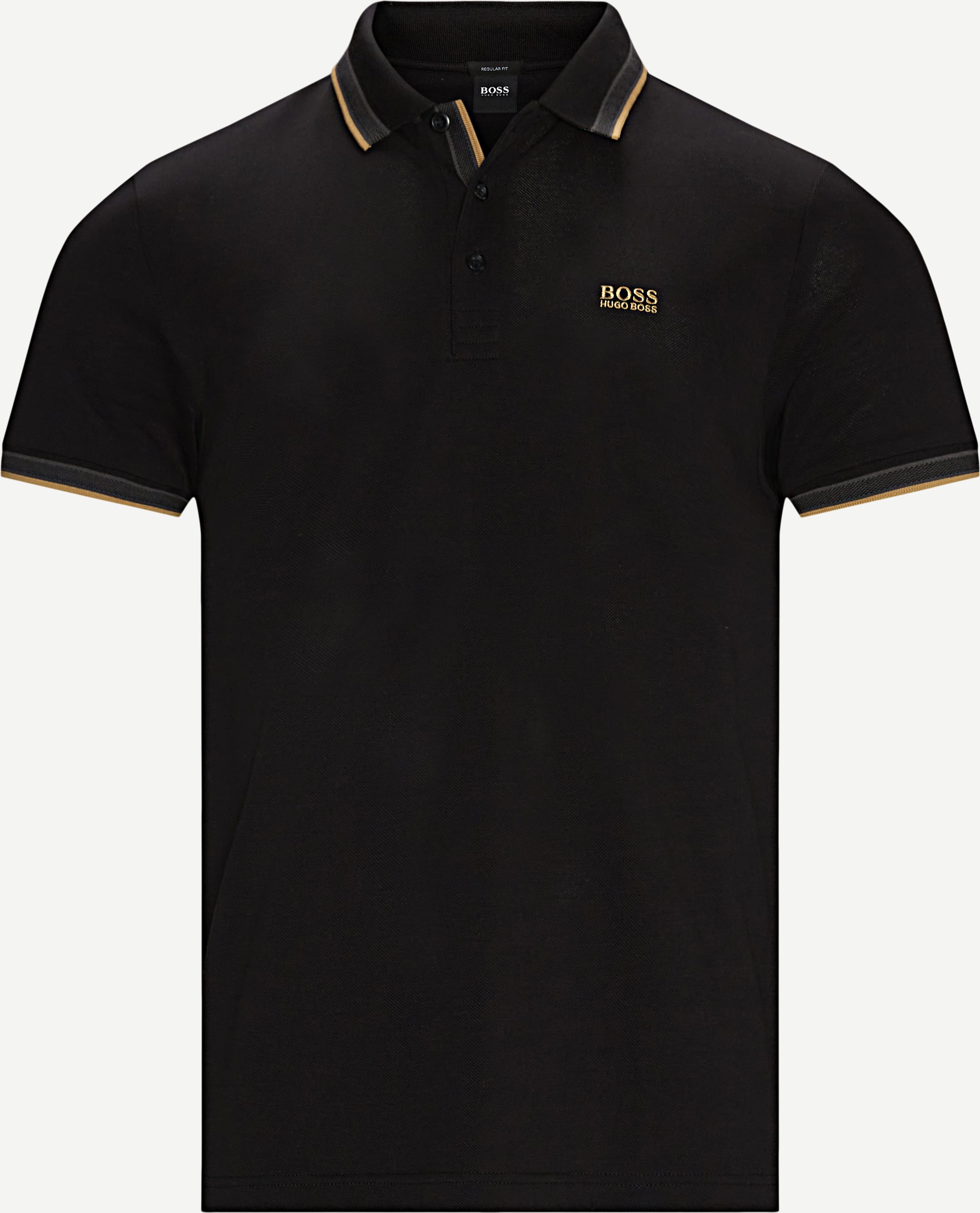 Paddy Polo T-Shirt - T-shirts - Regular fit - Black