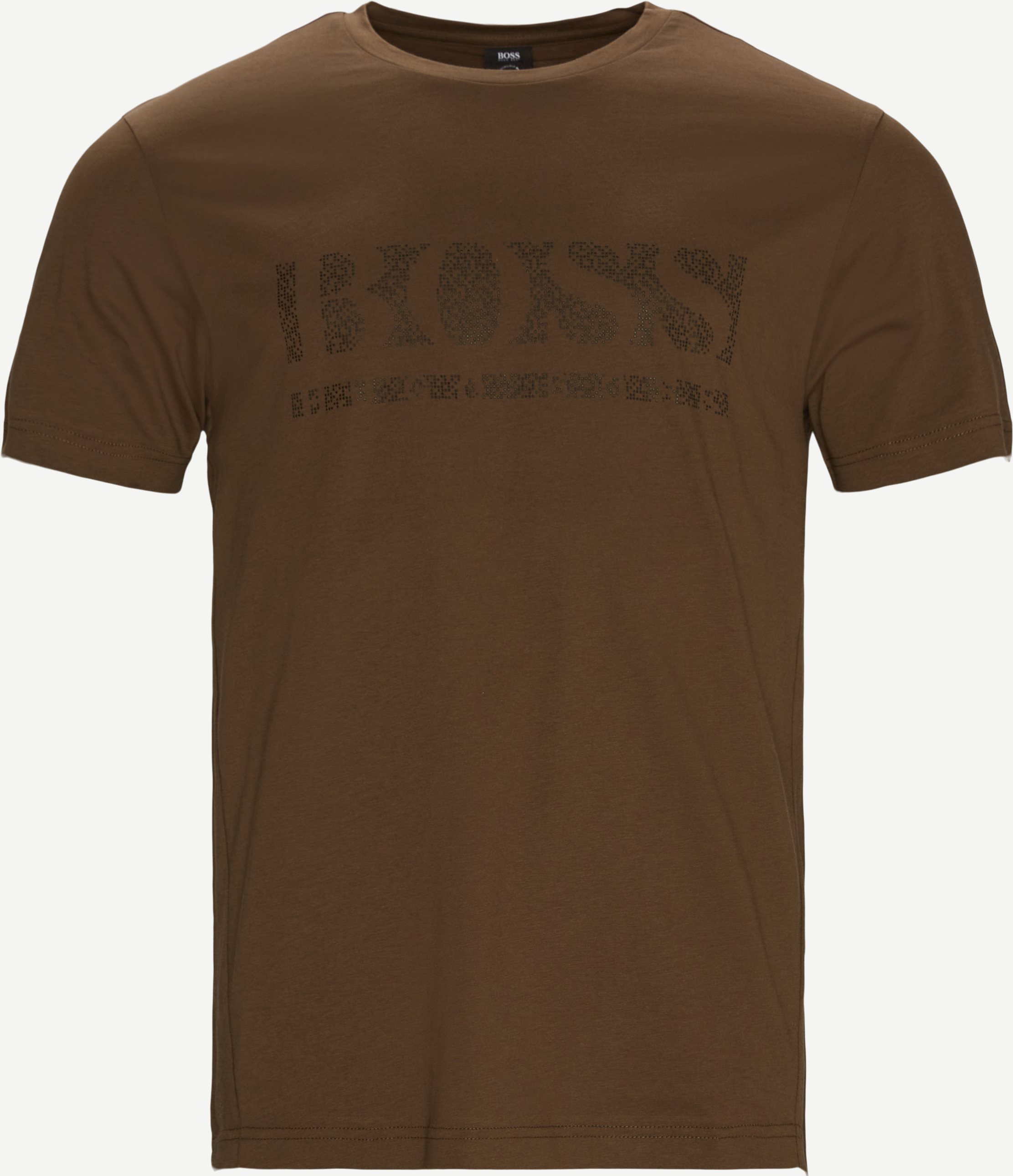 BOSS Athleisure T-shirts 50457429 TEE PIXEL1 Army