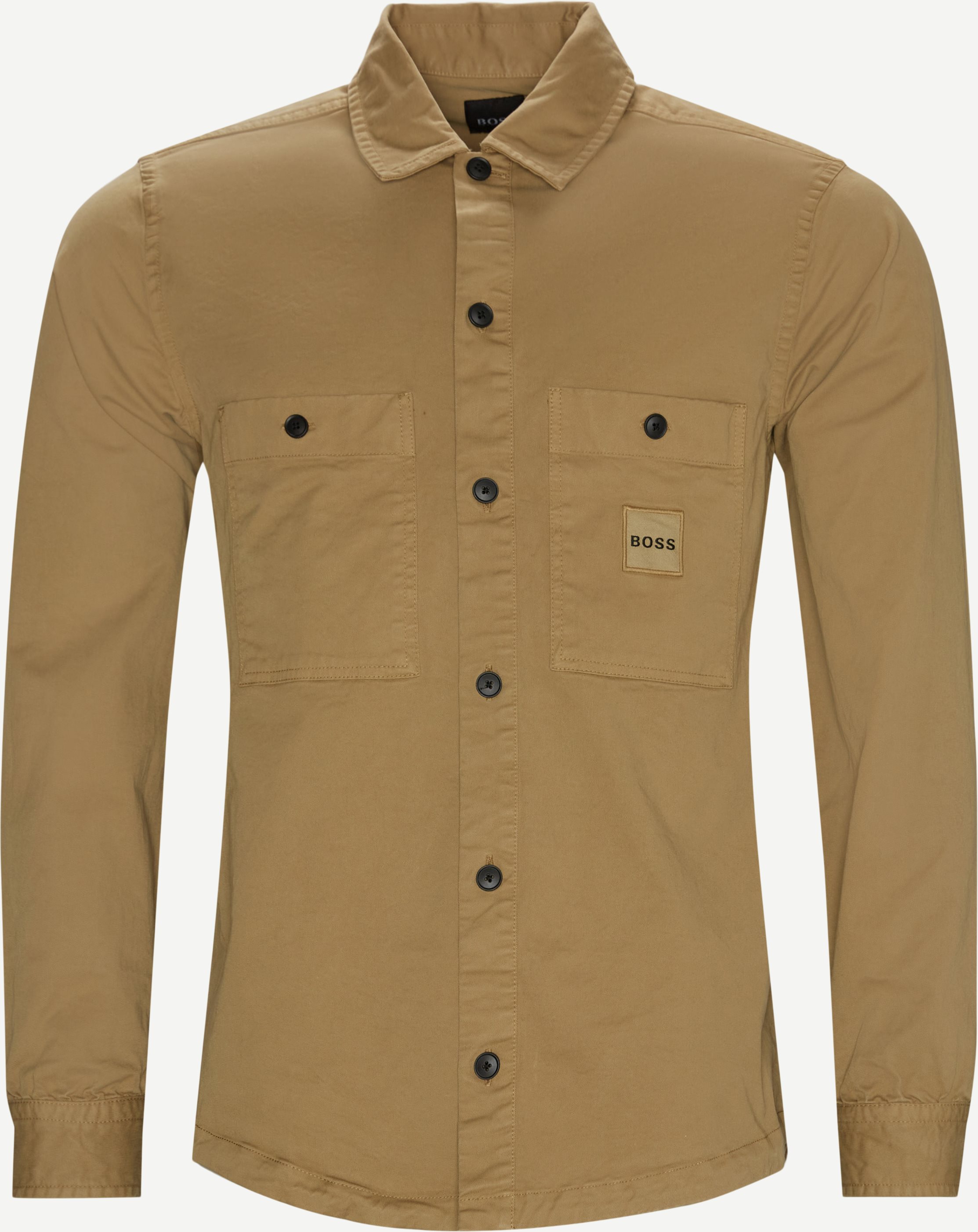 Locky Overshirt - Skjorter - Oversize fit - Sand