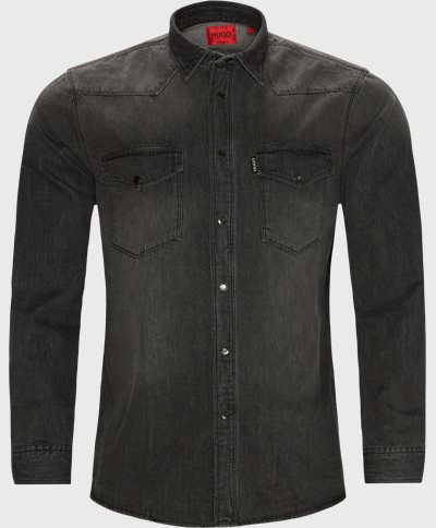 Elpaz Denim Shirt Straight fit | Elpaz Denim Shirt | Black