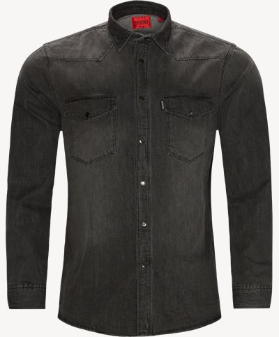 Elpaz Denim Shirt Straight fit | Elpaz Denim Shirt | Black