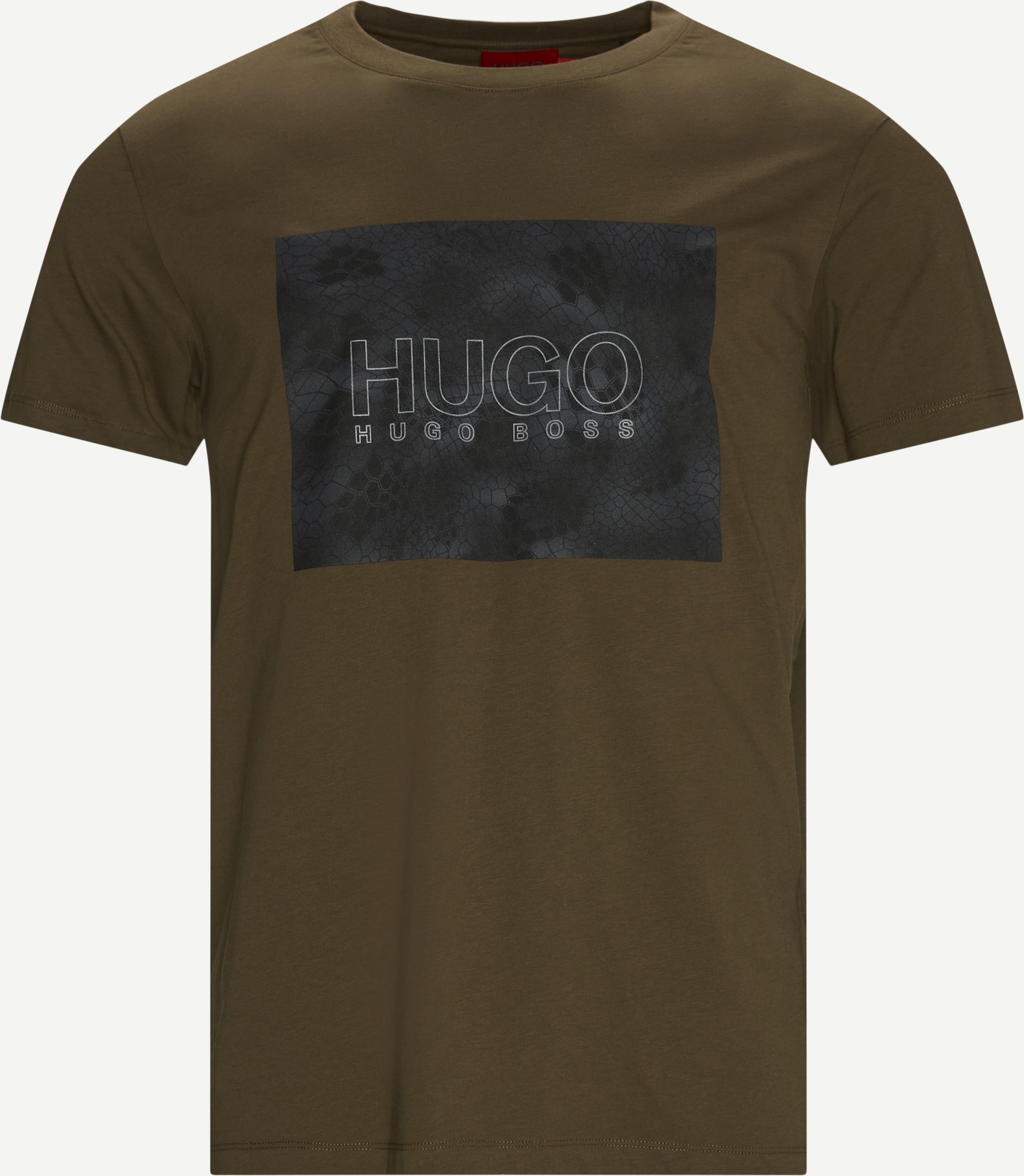 HUGO T-shirts 50456859 DOLIVE_U214 Grøn