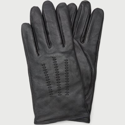 Hainz4 Leather gloves Hainz4 Leather gloves | Black