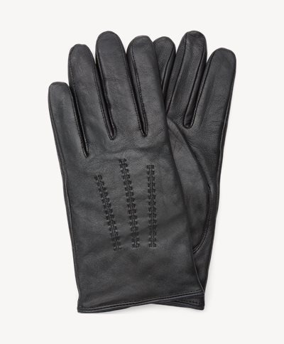 Hainz4 Leather gloves Hainz4 Leather gloves | Black