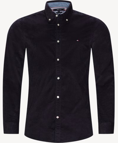 Corduroy Fløjelsskjorte Slim fit | Corduroy Fløjelsskjorte | Blå