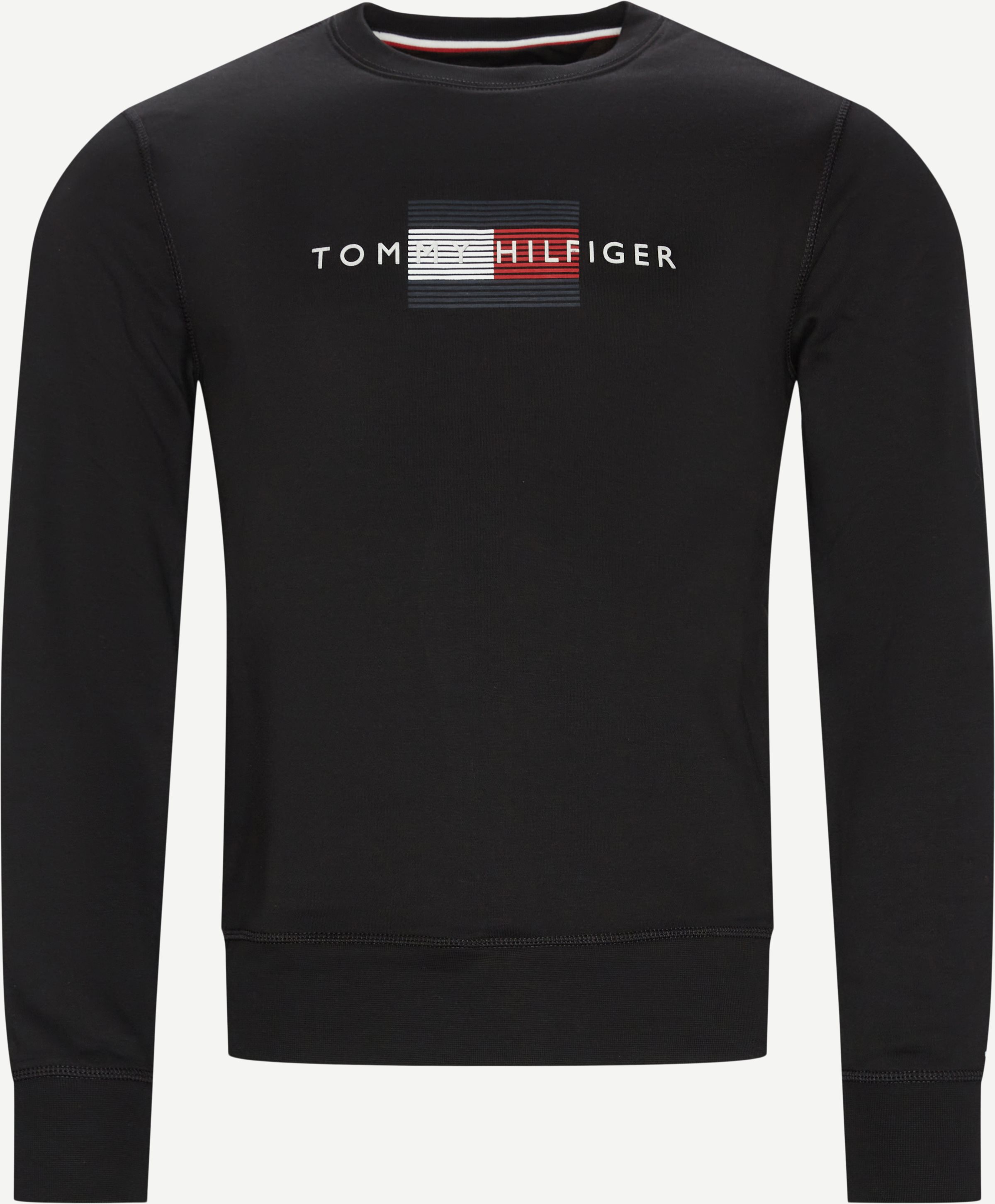 Lines Logo Sweatshirt - Sweatshirts - Regular fit - Black