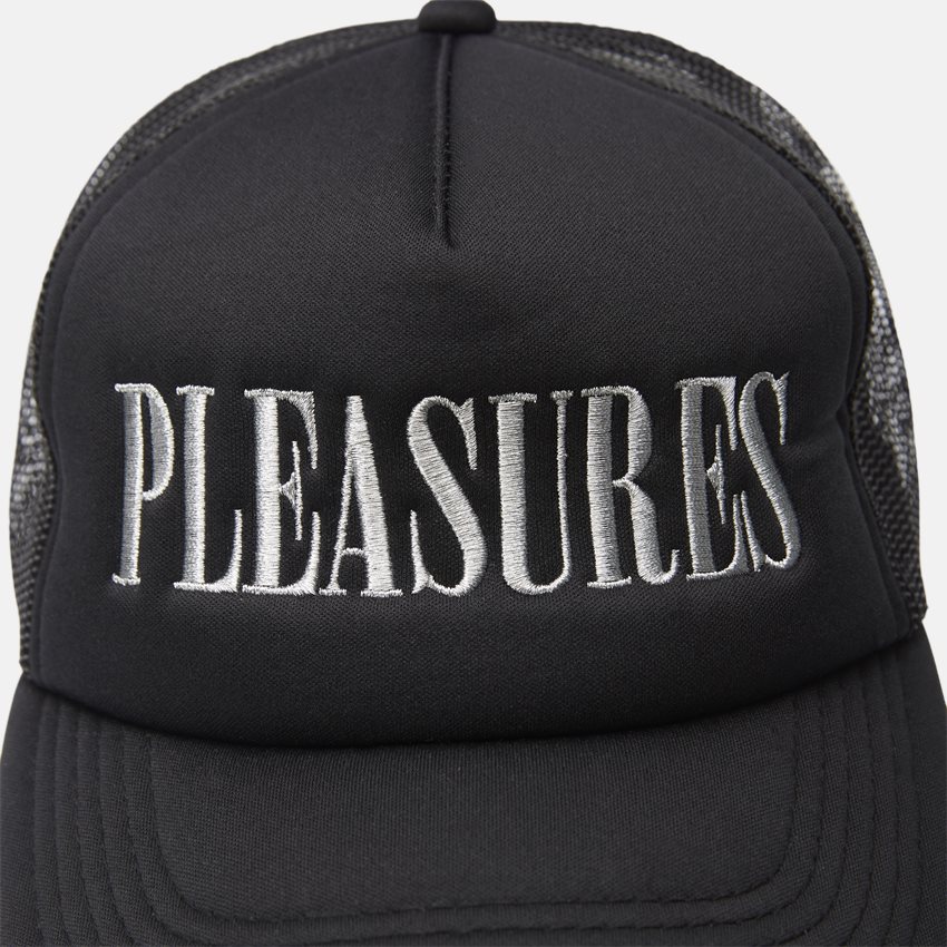 Pleasures Caps LITHIUM TRUCKER CAP BLACK
