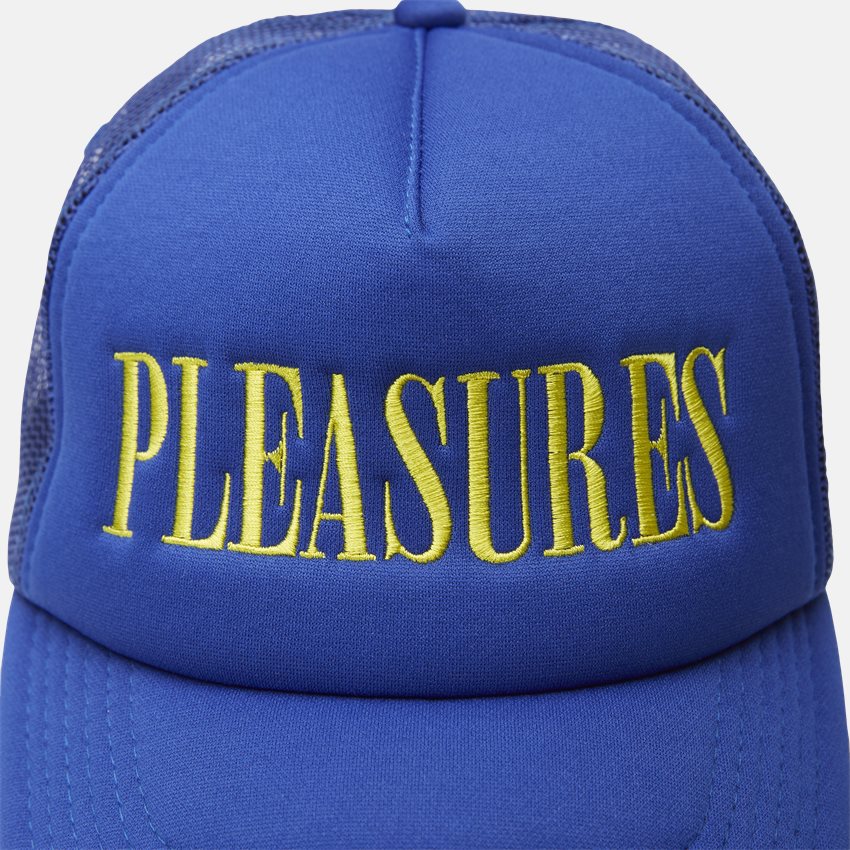 Pleasures Caps LITHIUM TRUCKER CAP BLUE