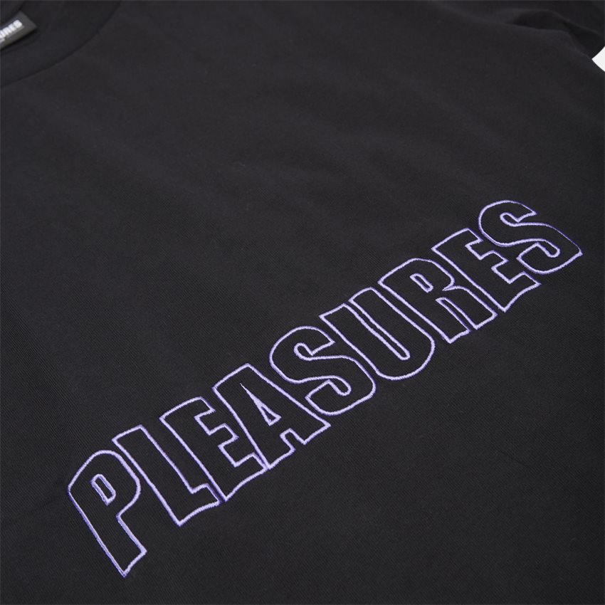 Pleasures T-shirts SHADE HEAVYWEIGHT TEE BLACK
