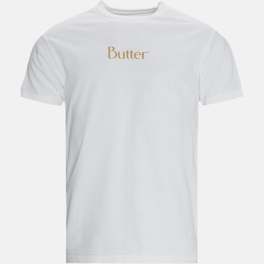 Butter Goods T-shirts CLASSIC LOGO TEE HVID