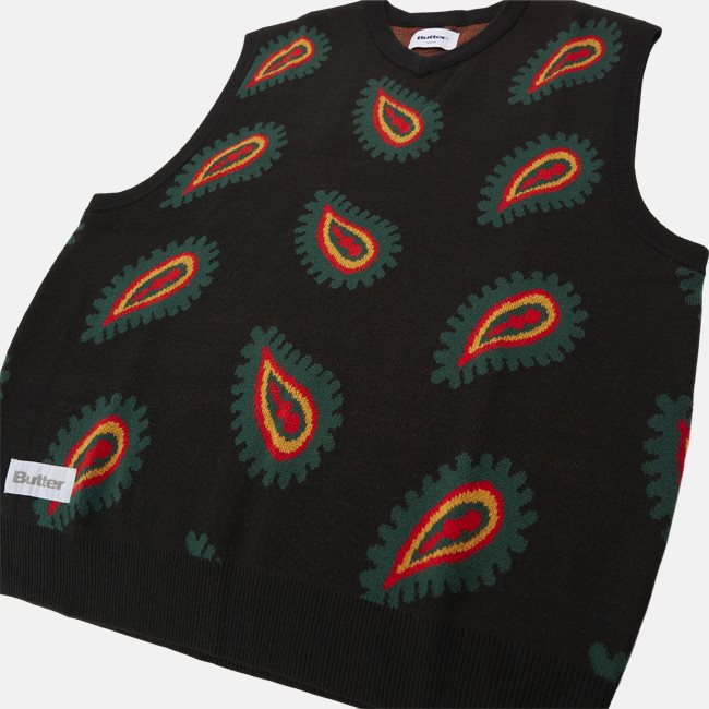 Paisley Knitted Vest