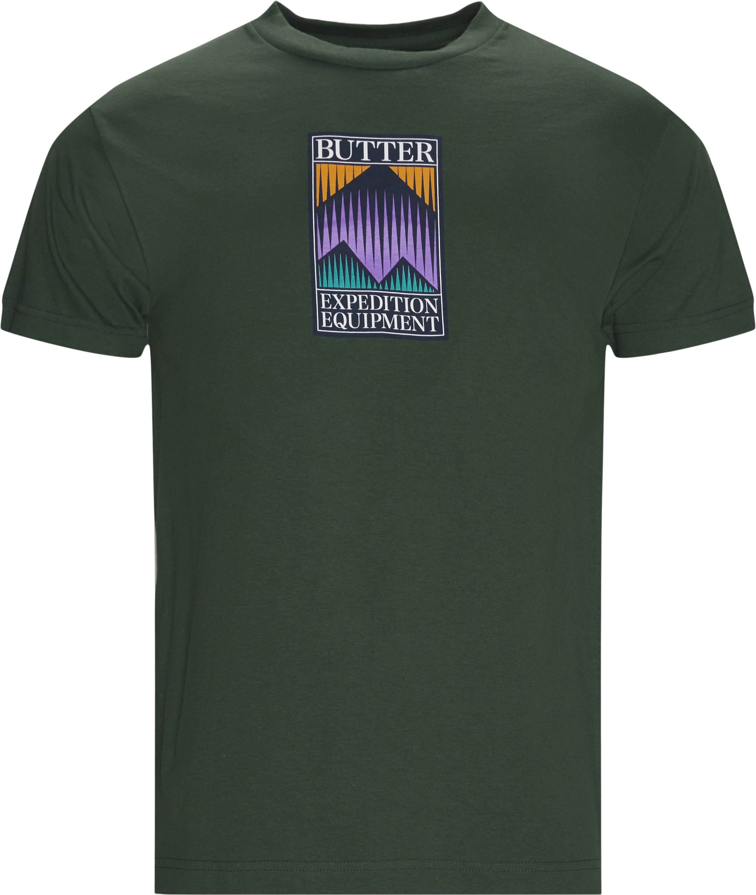 Expedition Tee - T-shirts - Regular fit - Grön