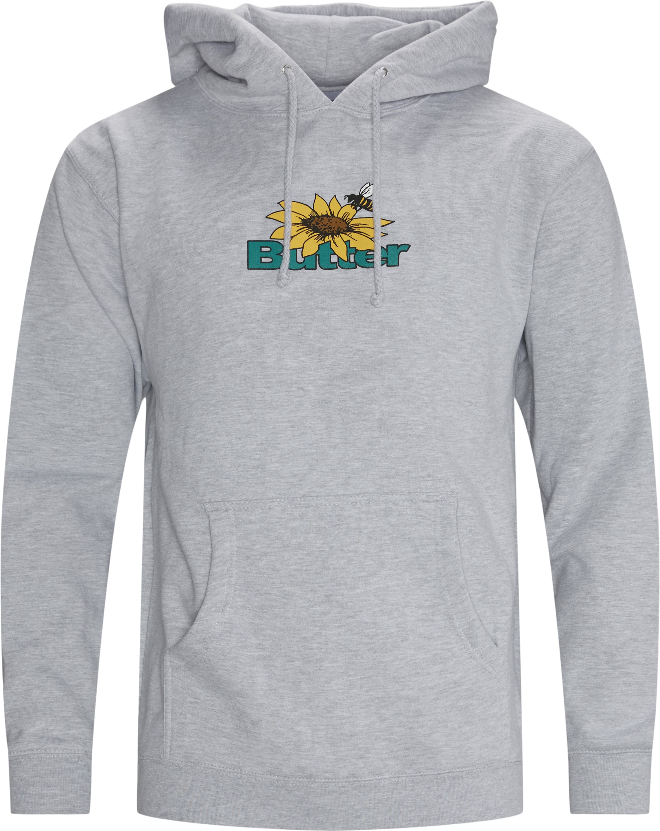 Sunflower Hoodie - Sweatshirts - Regular fit - Grey