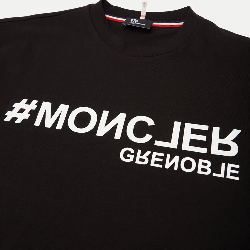 Moncler Grenoble T-shirts 8C000 04 8390T SORT