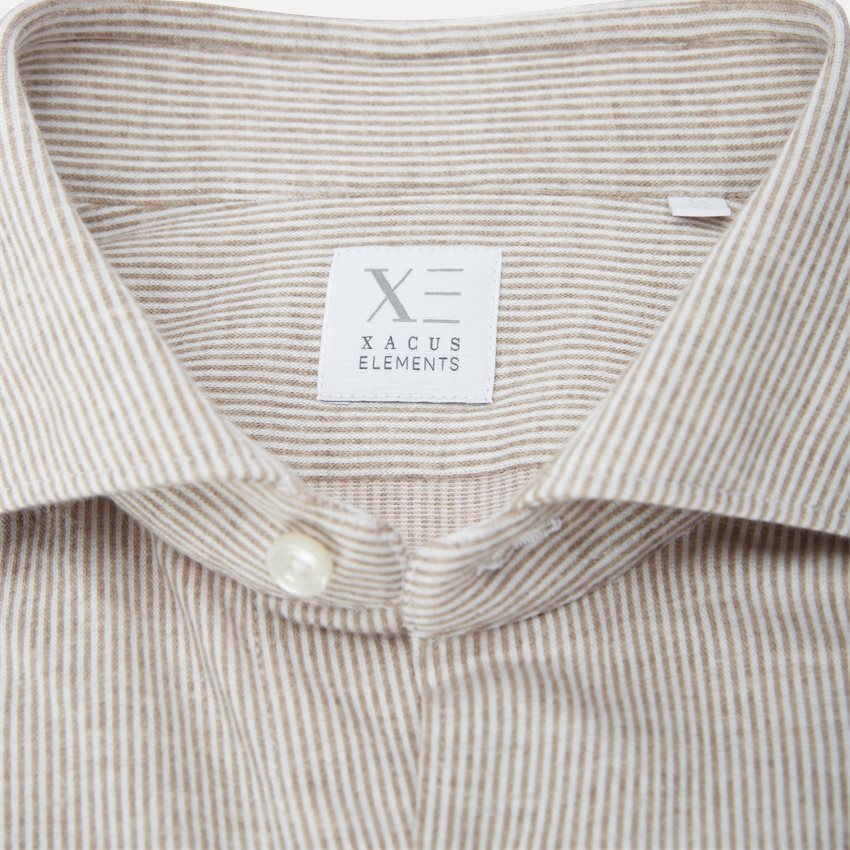 Xacus Shirts 91469 J752 TAILOR FIT SAND