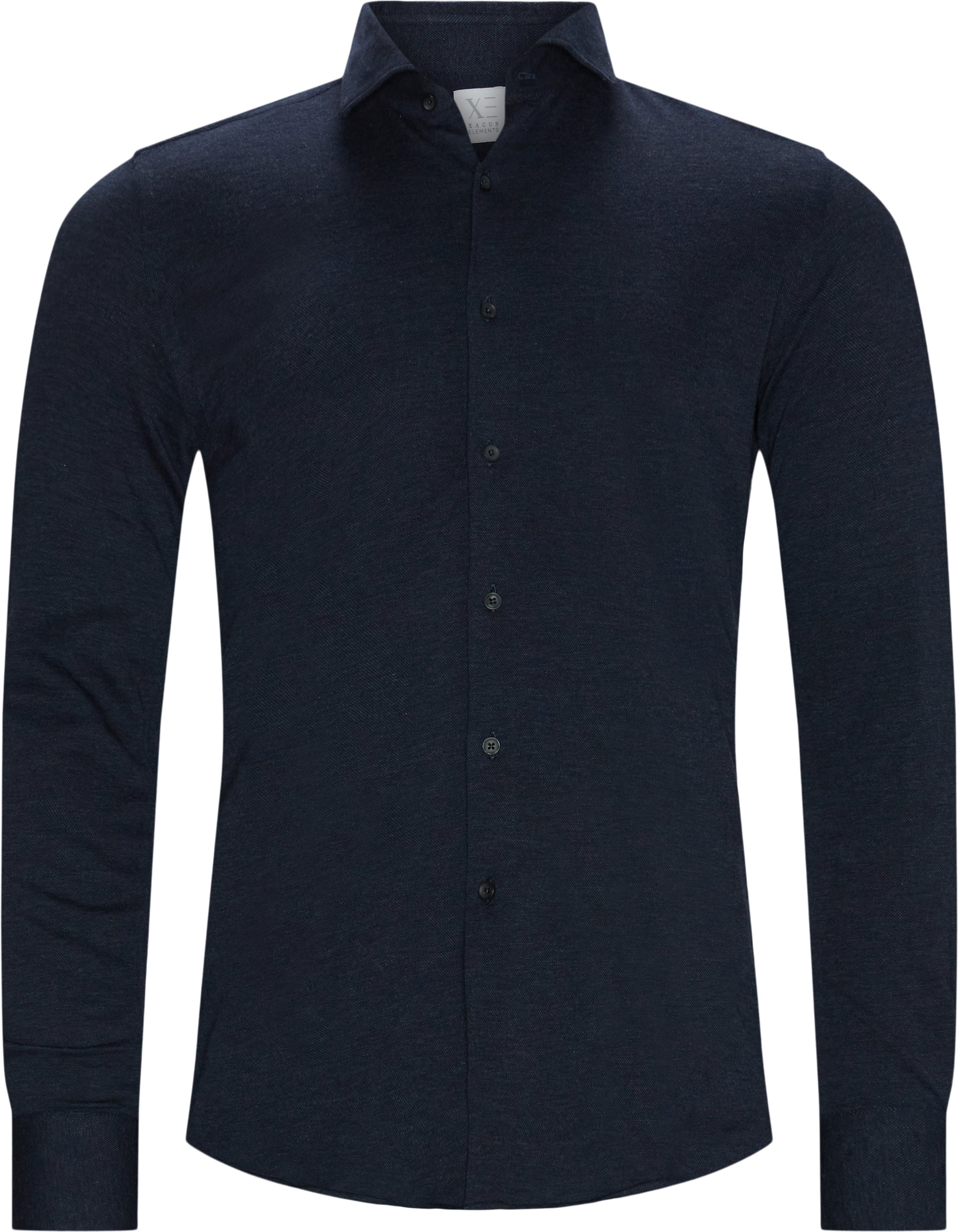 Classic Cotton Shirt - Skjorter - Slim fit - Blå