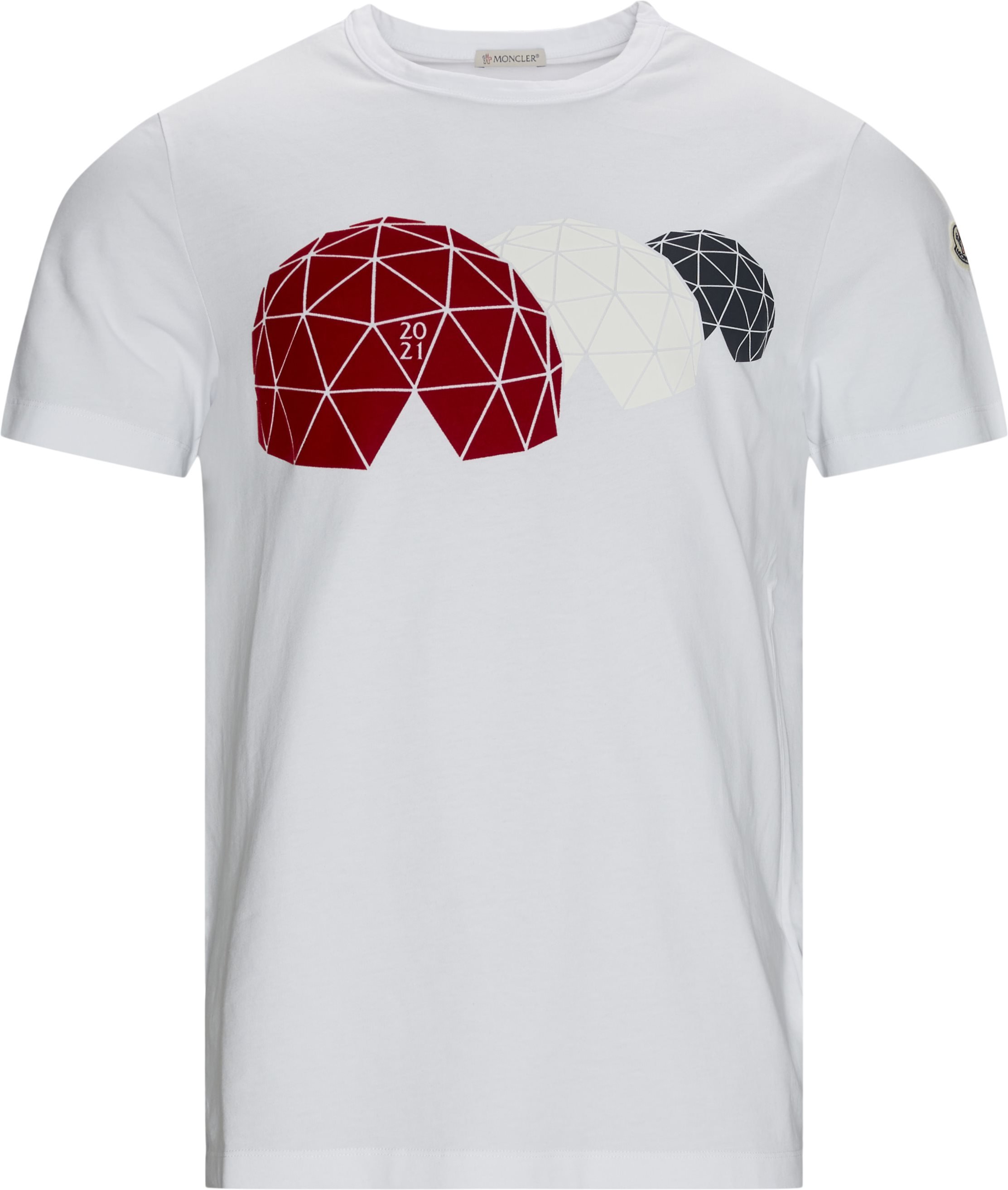 Maglia Tee - T-shirts - Regular fit - Hvid