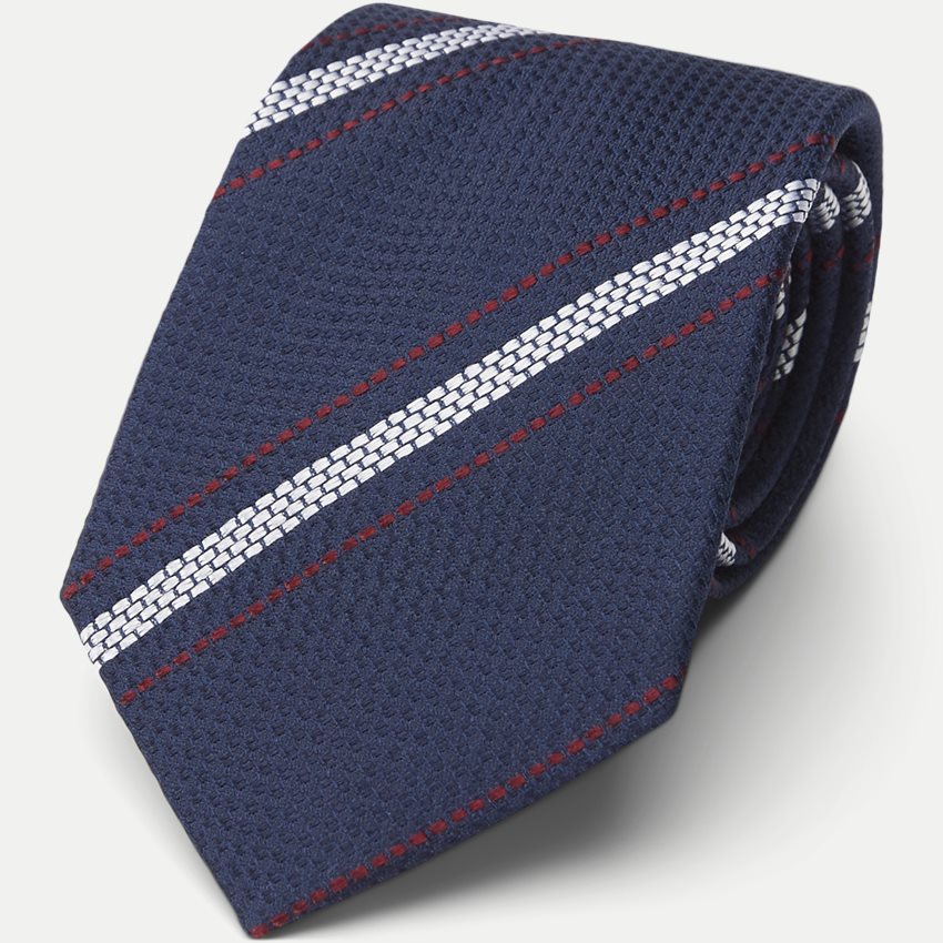 An Ivy Ties TEXTURED NAVY WHITE RED NAVY