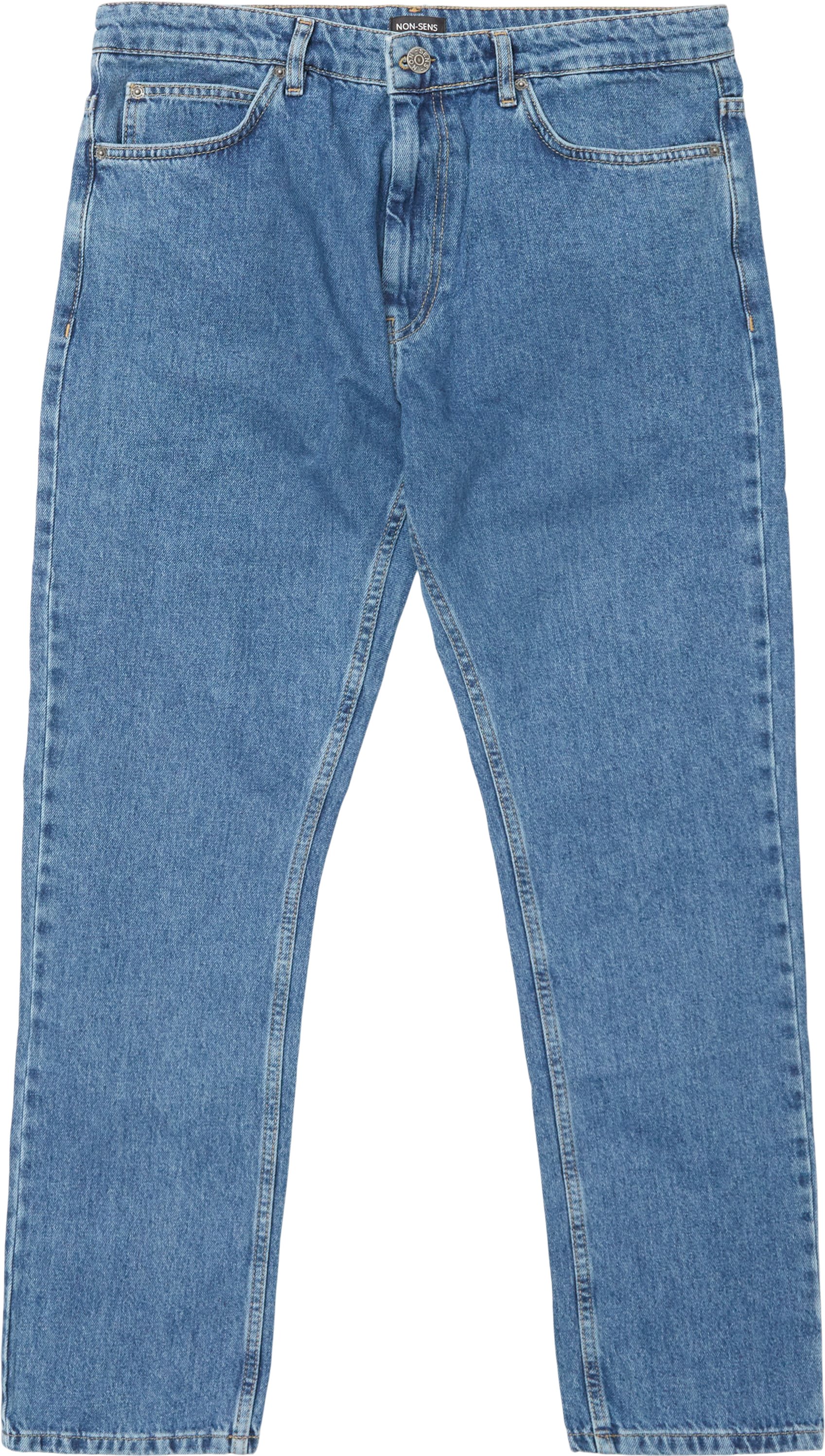 Montana Mid Blue Jeans - Jeans - Straight fit - Denim
