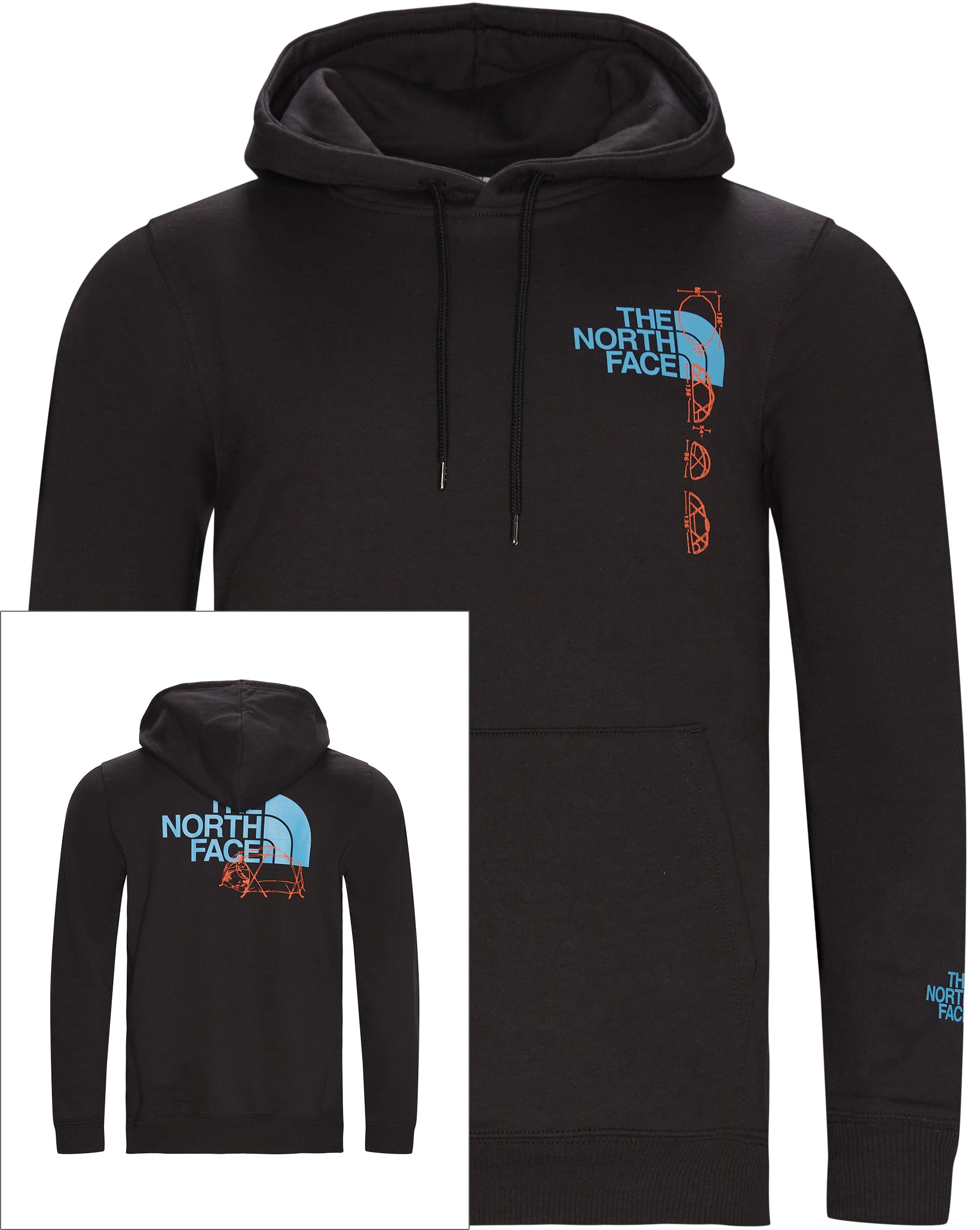 The North Face Sweatshirts RECYC EXPED HDY Svart