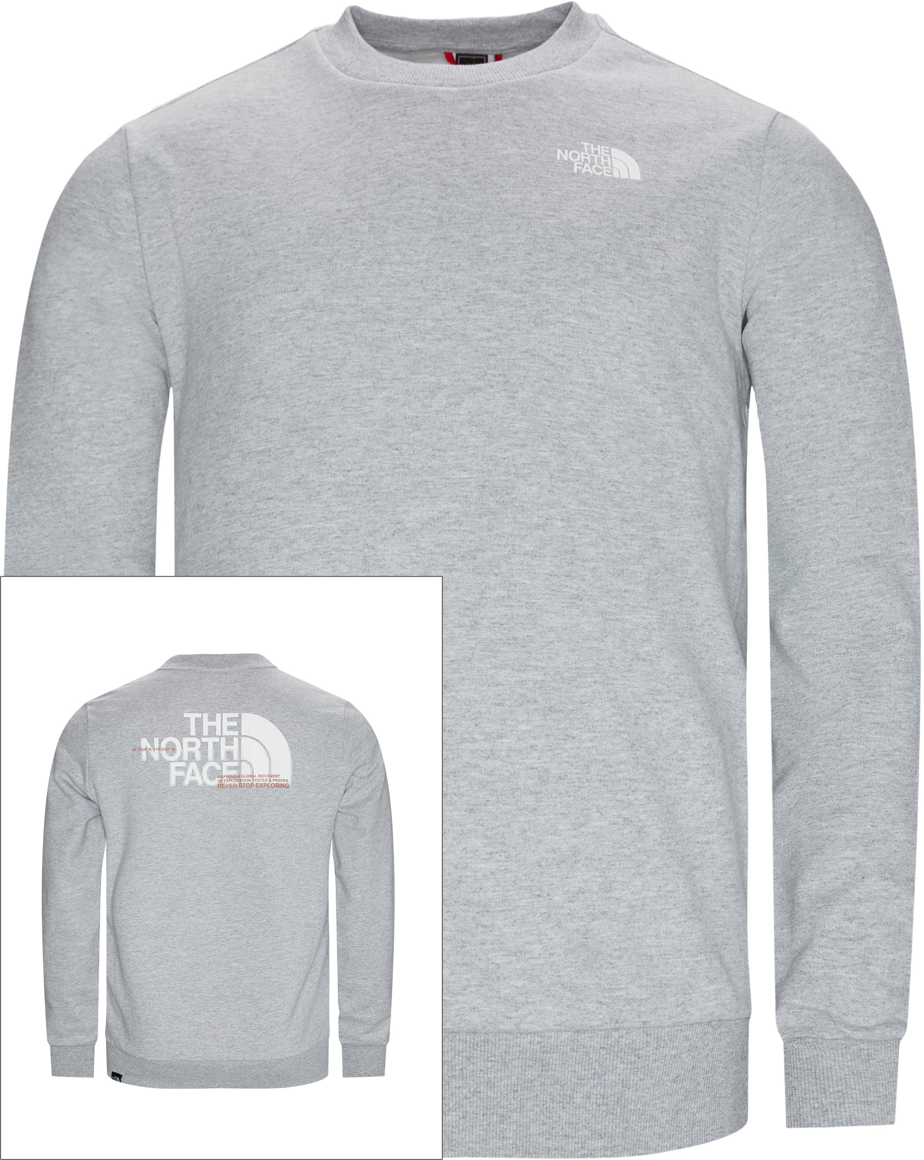 Cordinates Crewneck - Sweatshirts - Regular fit - Grey