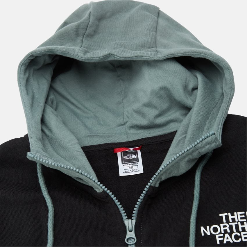The North Face Sweatshirts HMLYN FULL ZIP HOODIE GRØN