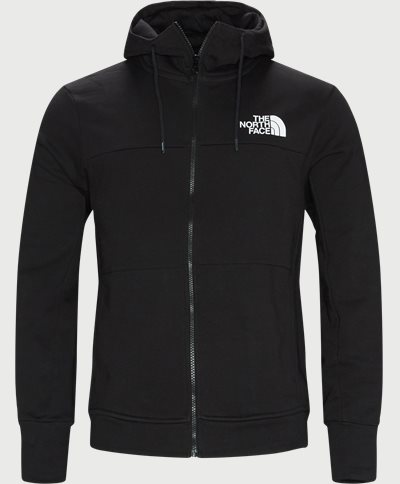The North Face Sweatshirts HMLYN FULL ZIP HOODIE Black