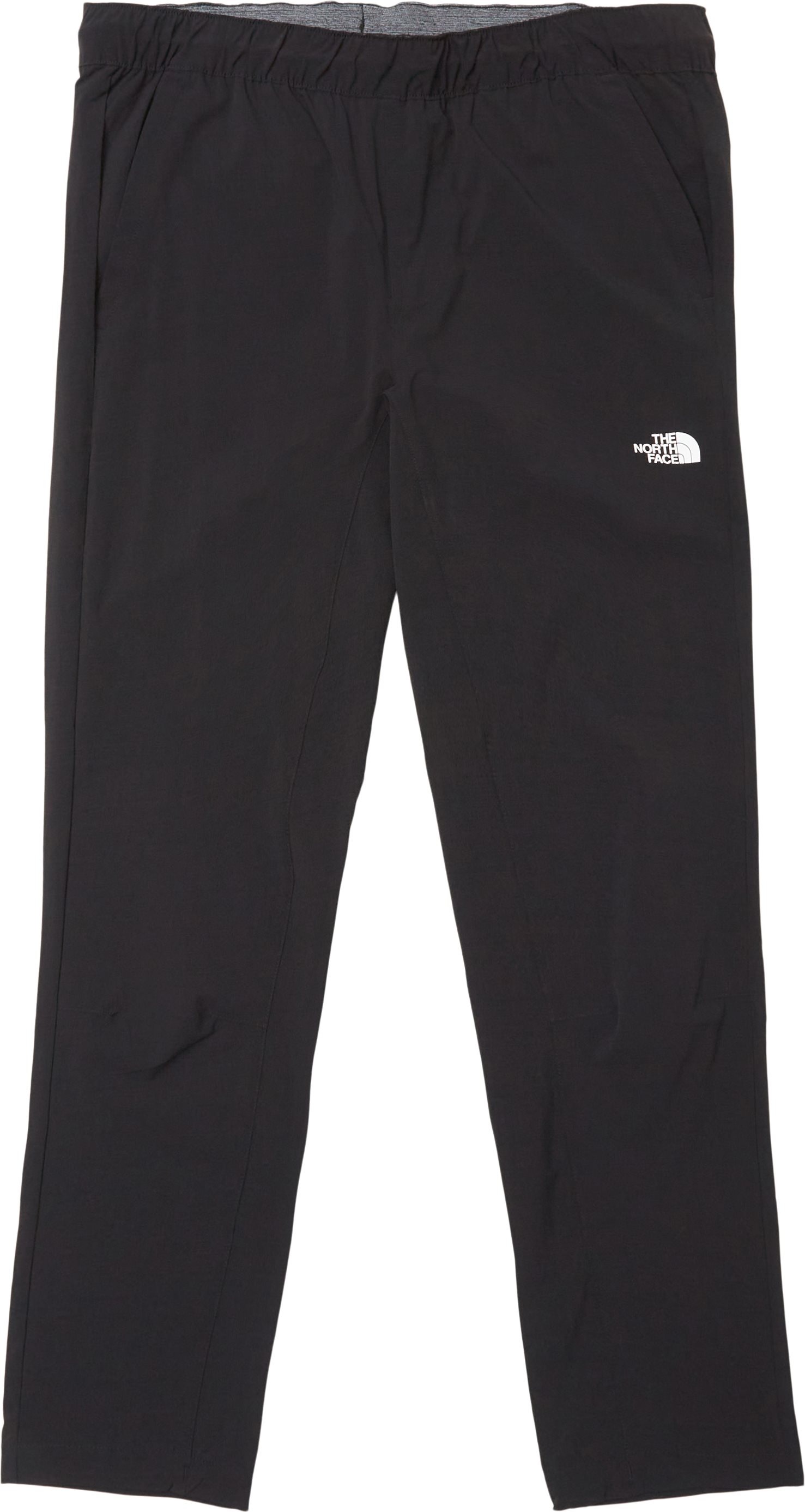 Tech Woven Bukser - Trousers - Regular fit - Black