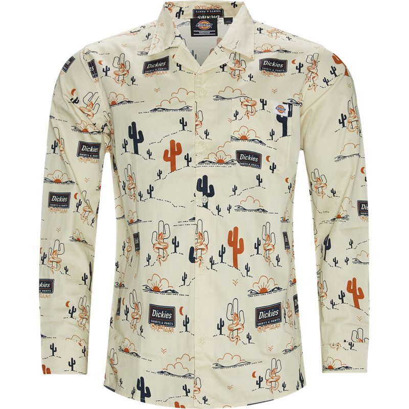 Dickies Bettles Skjorte Ecru
