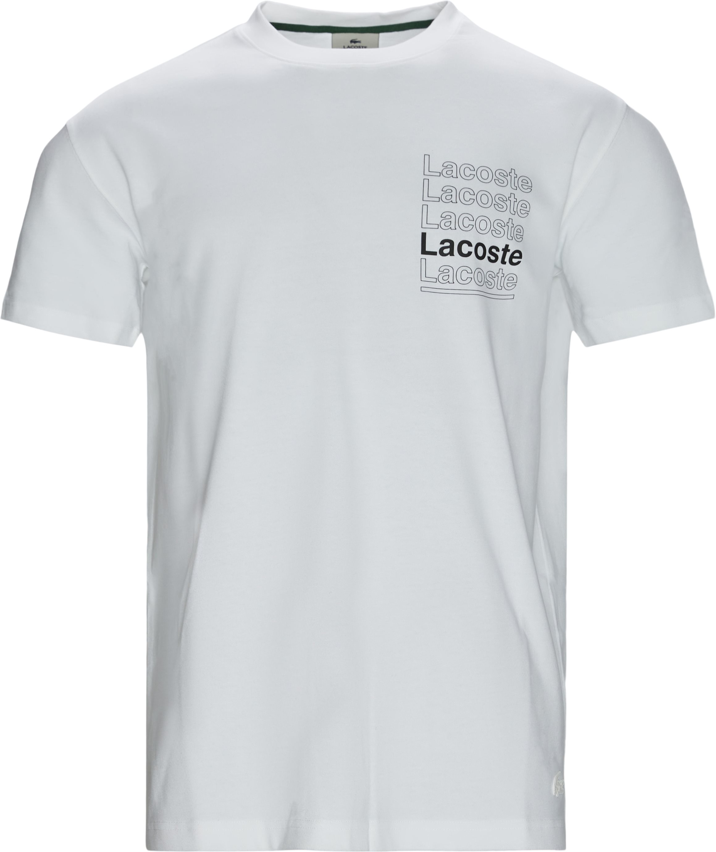 Lacoste T-shirts TH7293 Hvid