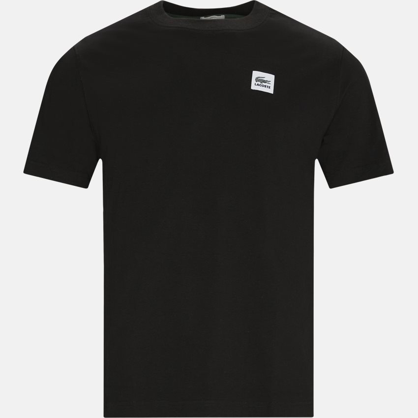 Lacoste T-shirts TH9163 AW21 SORT