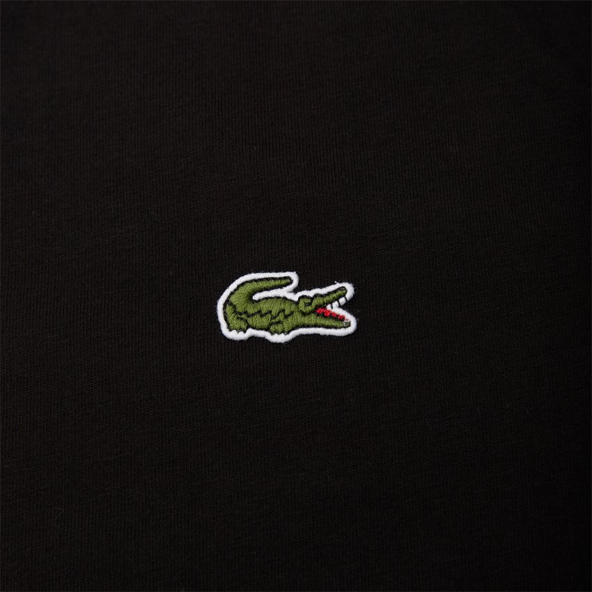 Lacoste T-shirts TH7079 SORT