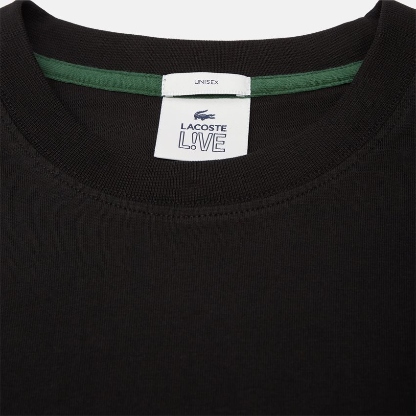 Lacoste T-shirts TH9162 SORT