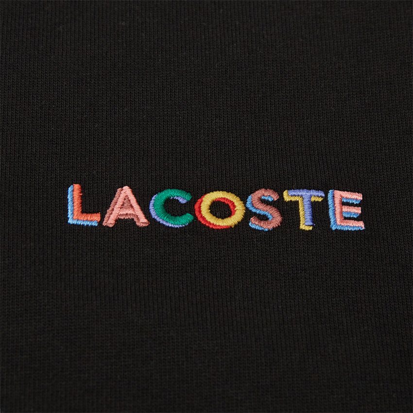 Lacoste T-shirts TH7292 SORT