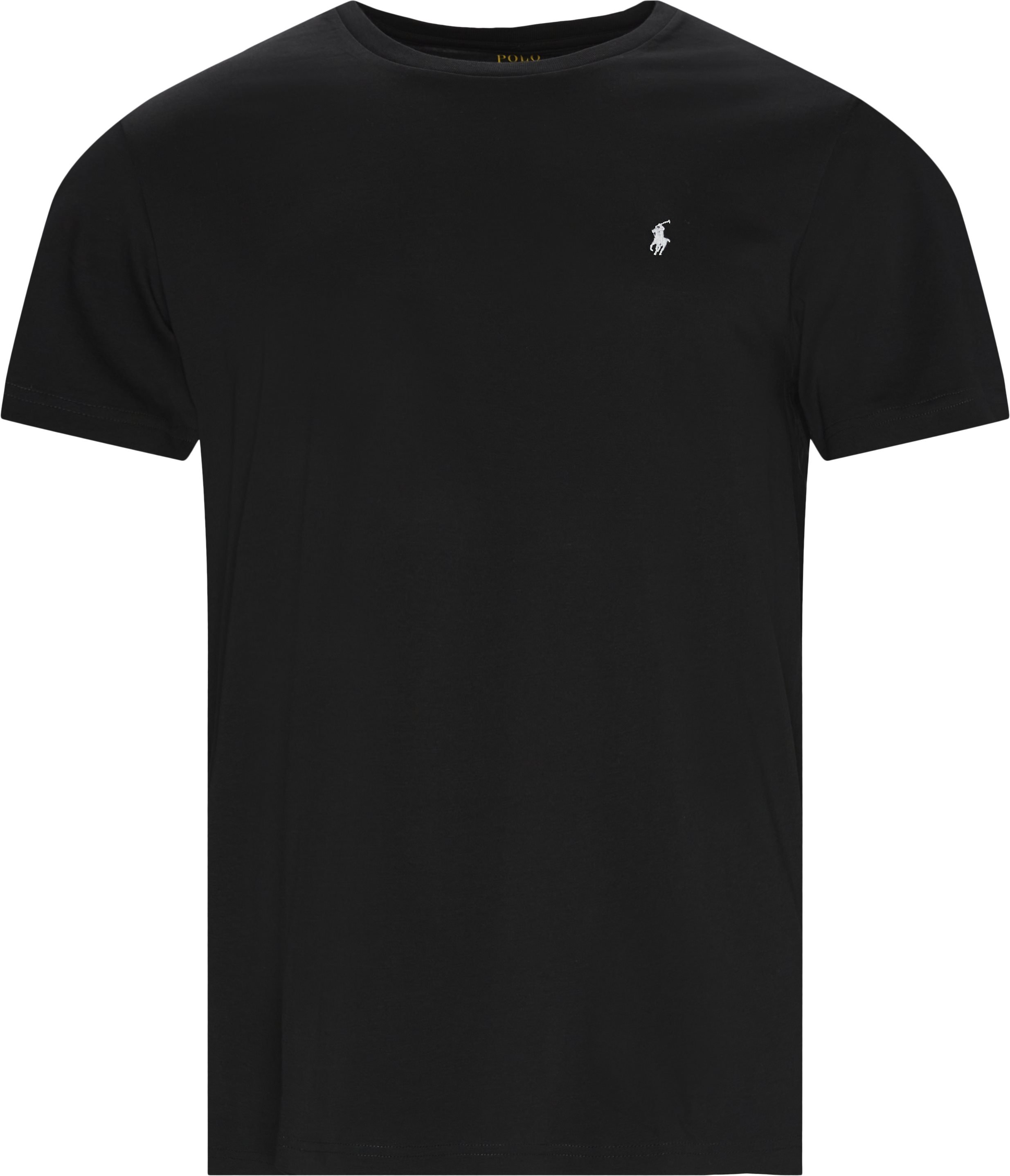Cotton Logo Tee - T-shirts - Regular fit - Sort