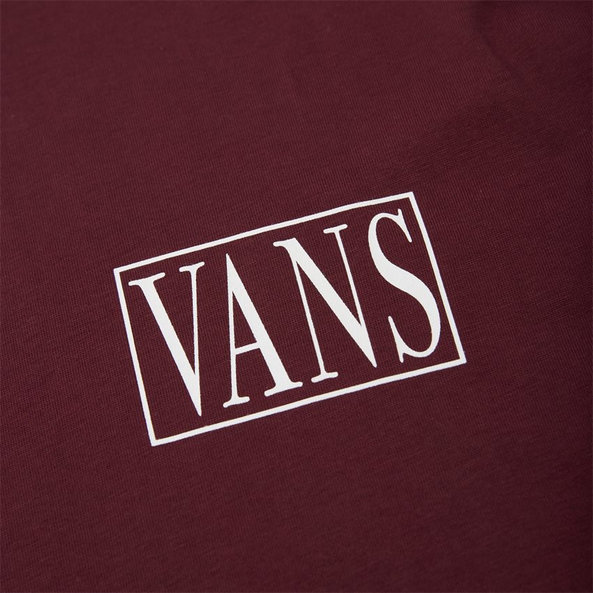 Vans T-shirts ROSE BOX VN0A5FQ0BRG1 BORDEAUX