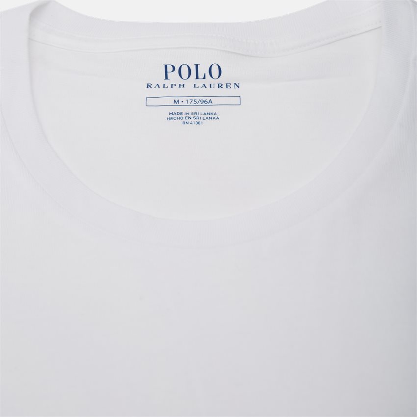 Polo Ralph Lauren T-shirts 714830278 AW21 HVID
