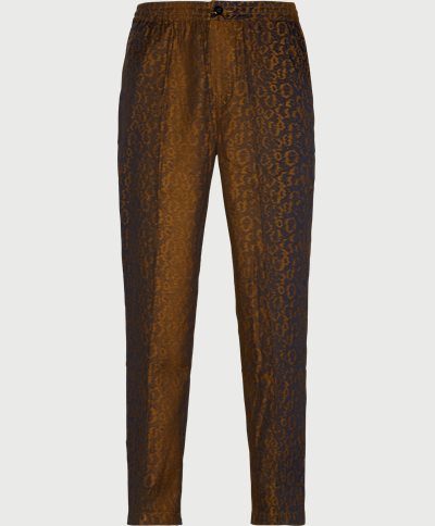 Stüssy Trousers LEOPARD BRYAN 116489 Brown