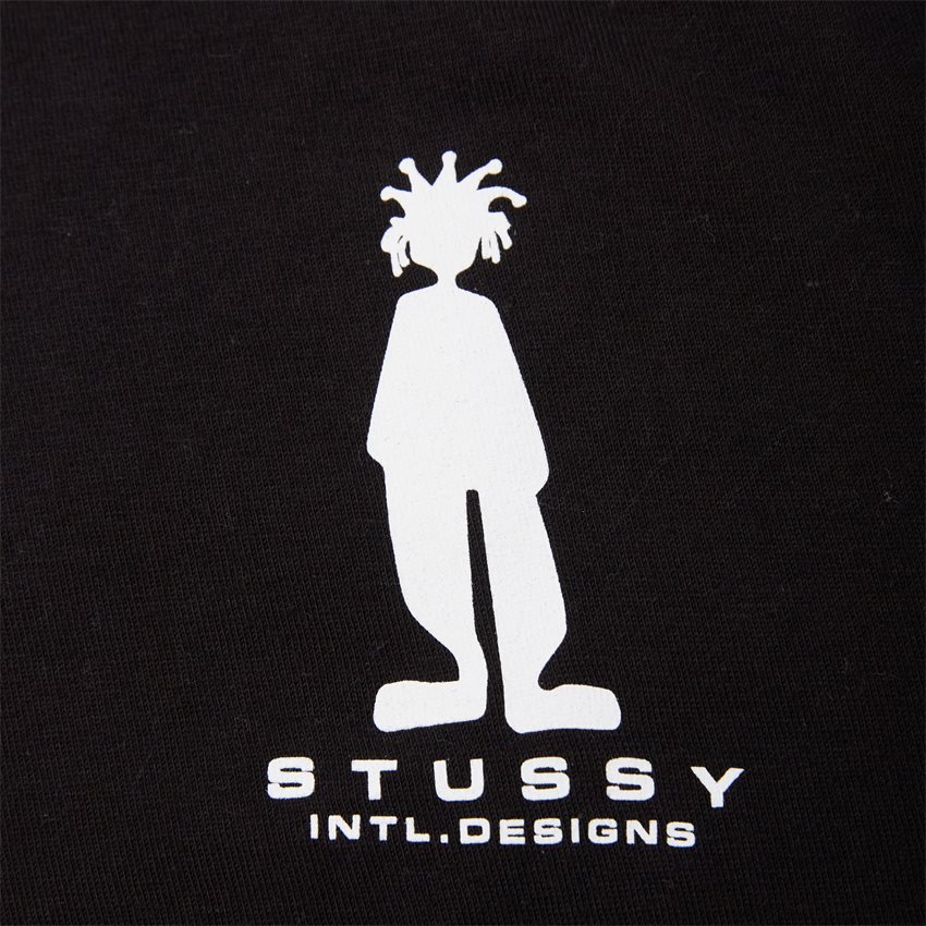Stüssy T-shirts STRATOSPHERE TEE 1904716 SORT