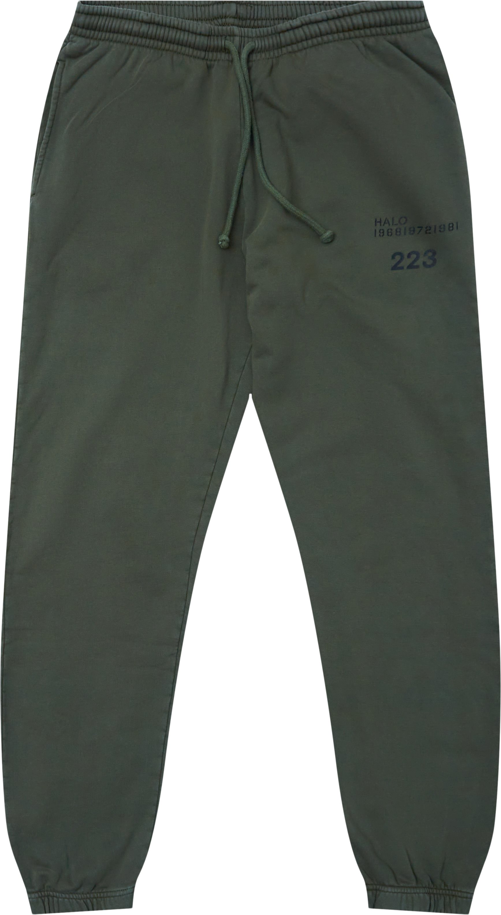 Cotton Sweatpant - Trousers - Regular fit - Army