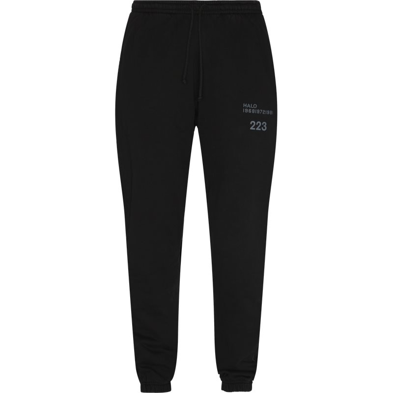 Halo Cotton Sweatpant Sort