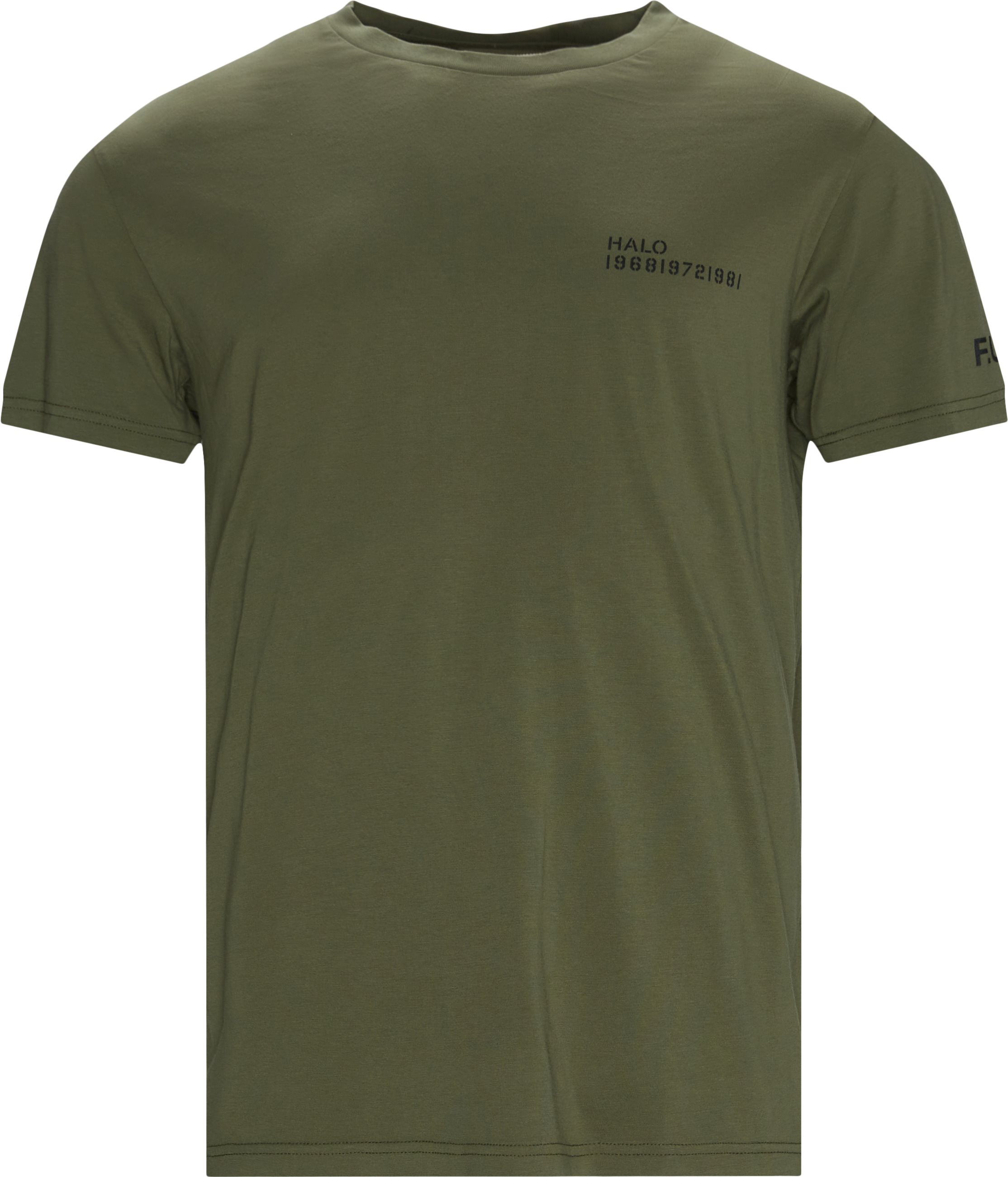 Cotton Tee  - T-shirts - Regular fit - Army
