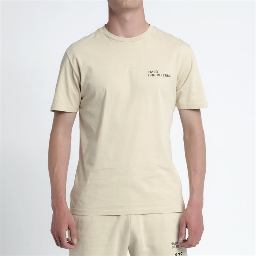 HALO T-shirts COTTON TEE 610048 SAND