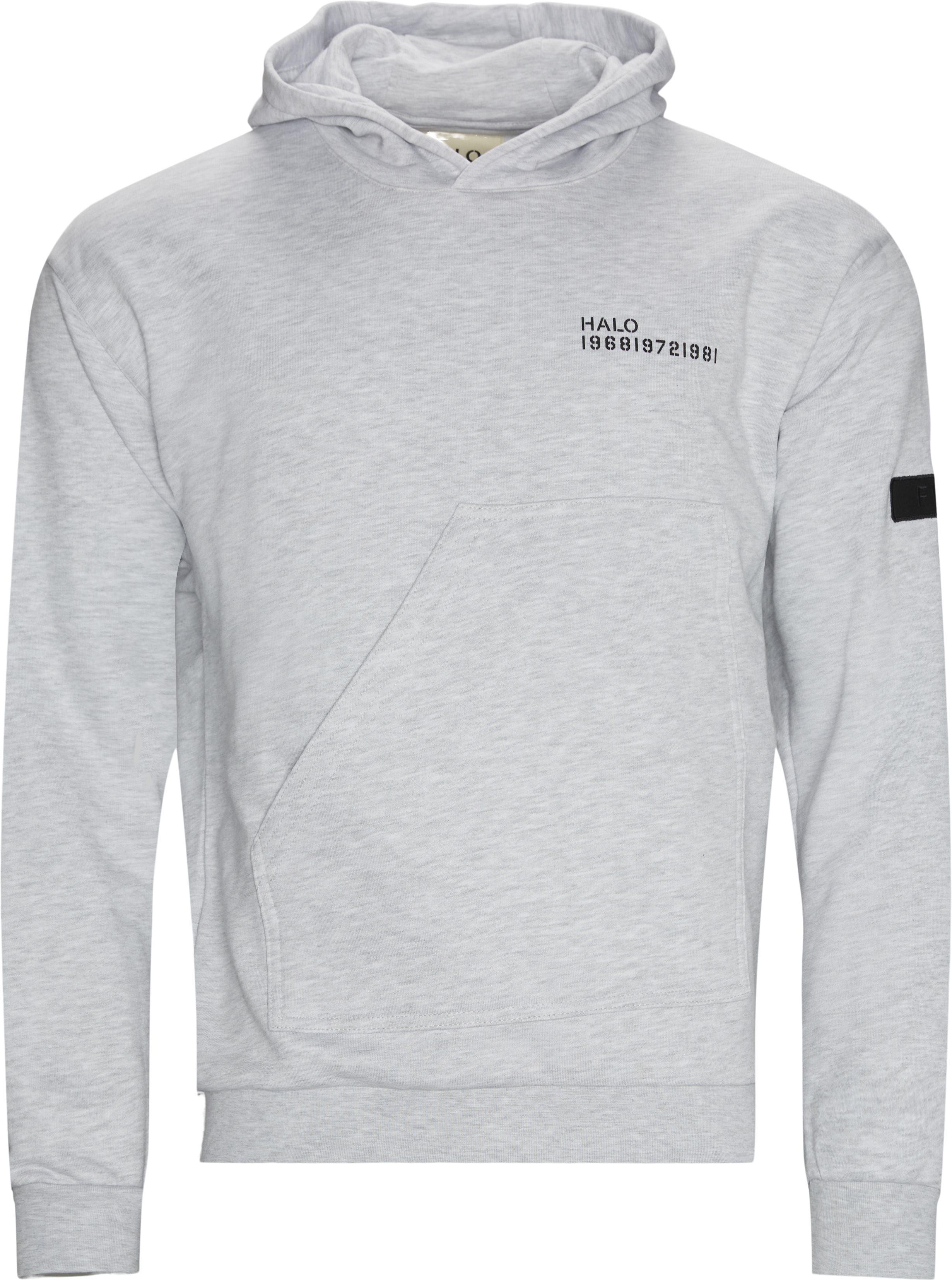 Cotton Hoodie - Sweatshirts - Regular fit - Grey