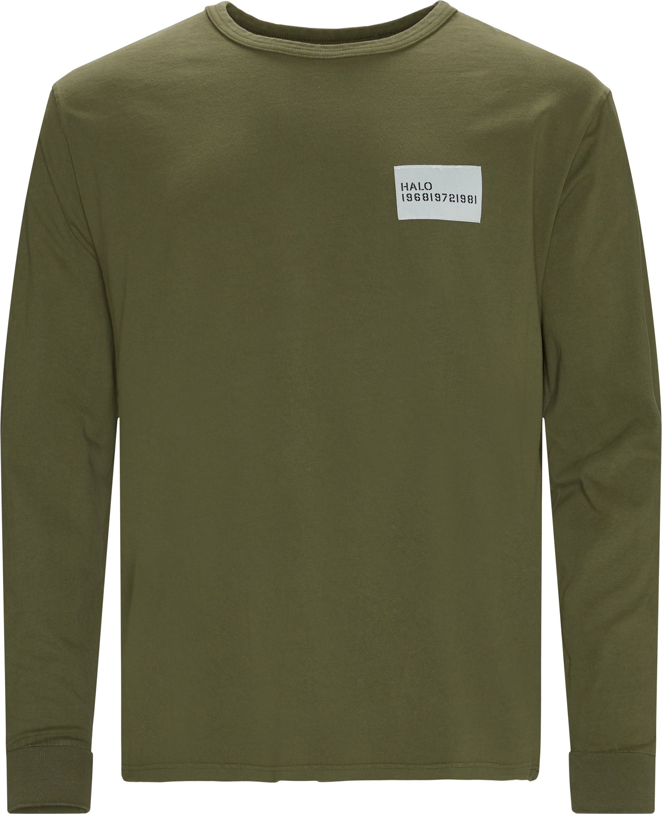 Heavy Cotton L/æ Tee - T-shirts - Regular fit - Green