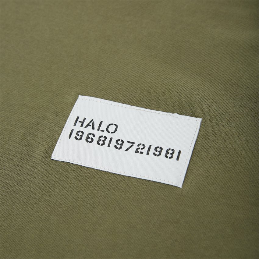 HALO T-shirts HEAVY COTTON LS 610106 GRØN