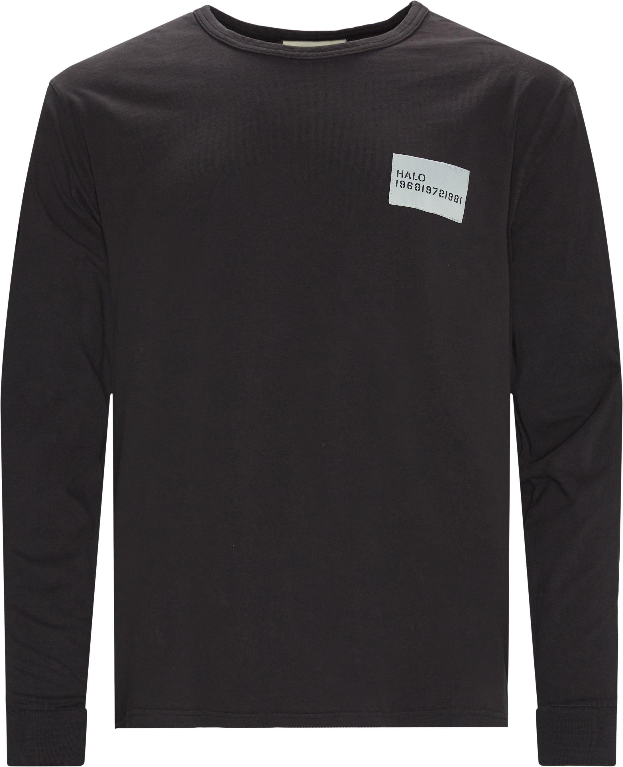 Heavy Cotton L/æ Tee - T-shirts - Regular fit - Black