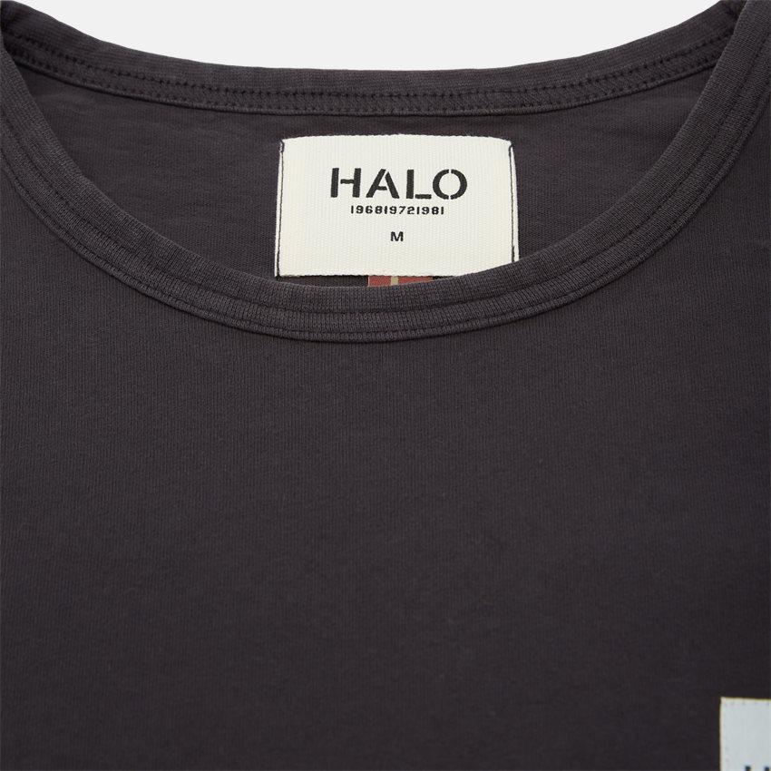 HALO T-shirts HEAVY COTTON LS 610106 SORT